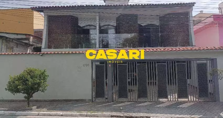 Sobrado com 4 dormitórios, 343 m² - venda ou aluguel - parque espacial - são bernardo do campo/sp