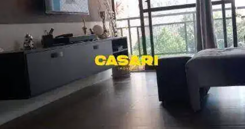 Apartamento com 3 dormitórios à venda, 111 m² - campestre - santo andré/sp