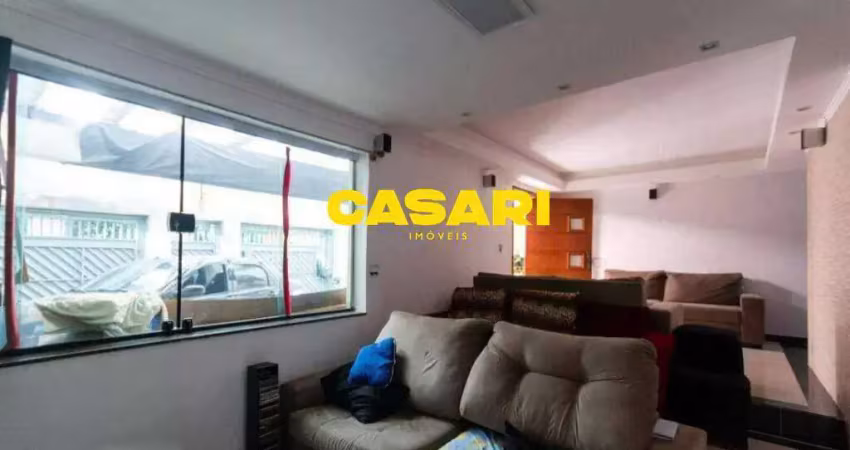 Sobrado com 3 dormitórios à venda, 183 m² - assunção - são bernardo do campo/sp