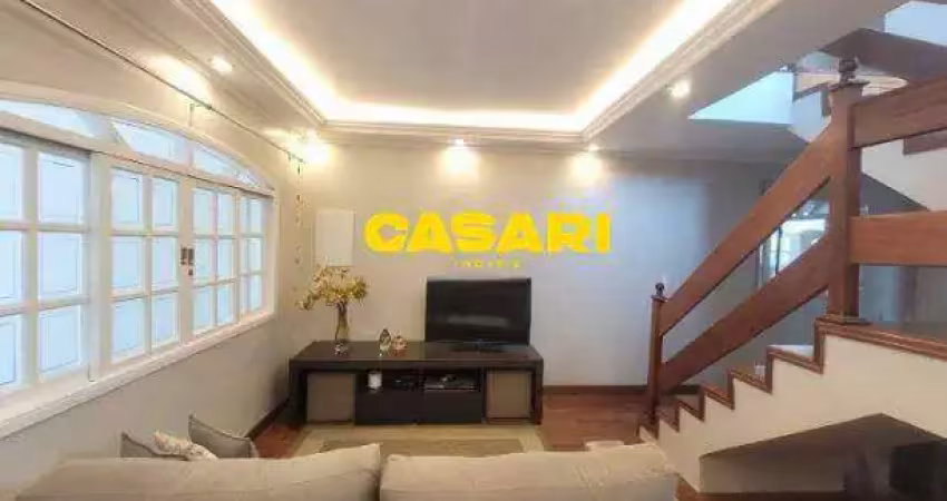 Sobrado com 3 dormitórios à venda, 108 m² - assunção - são bernardo do campo/sp