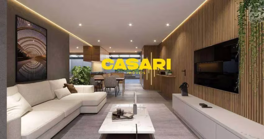 Apartamento com 2 dormitórios à venda, 144 m² - vila dayse - são bernardo do campo/sp