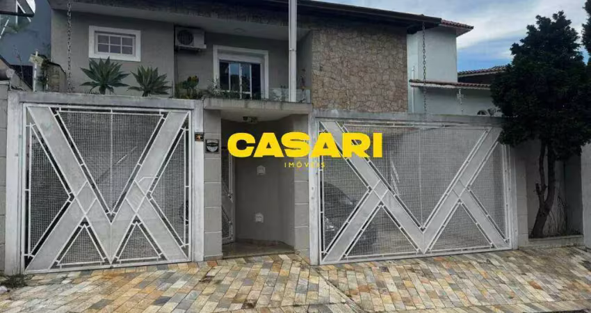 Sobrado com 4 dormitórios à venda, 325 m² - parque dos pássaros - são bernardo do campo/sp