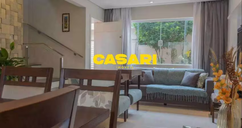Sobrado com 3 dormitórios à venda, 151 m² - jardim do mar - são bernardo do campo/sp