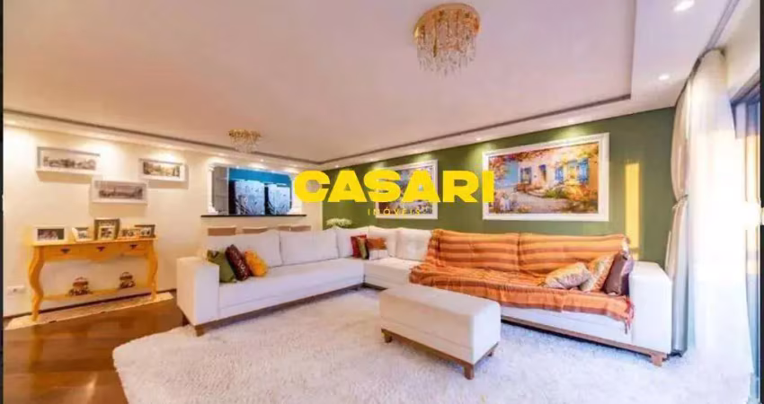 Apartamento com 4 dormitórios para alugar, 170 m²- vila assunção - santo andré/sp