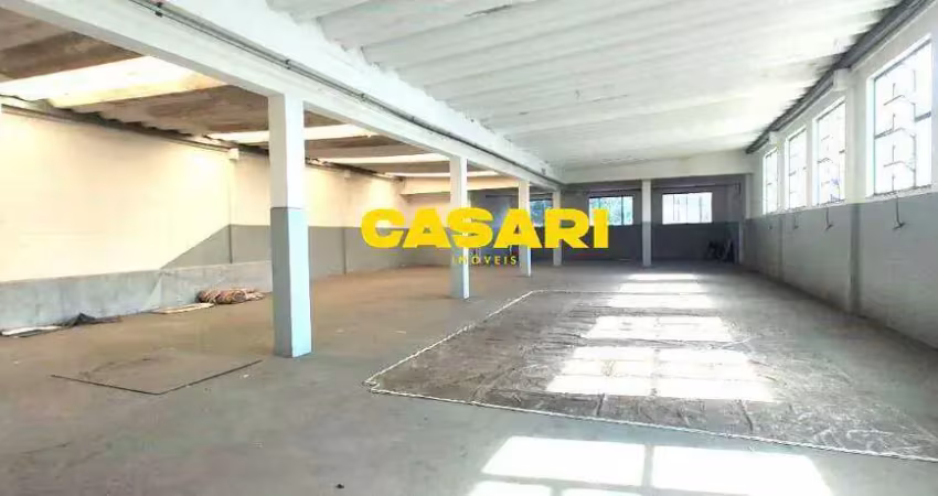 Salão para alugar, 480 m² - taboão - são bernardo do campo/sp