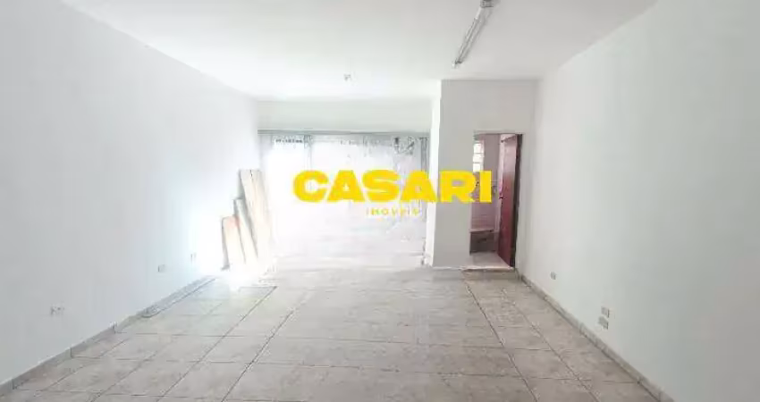 Sala para alugar, 45 m²- jardim las vegas - santo andré/sp