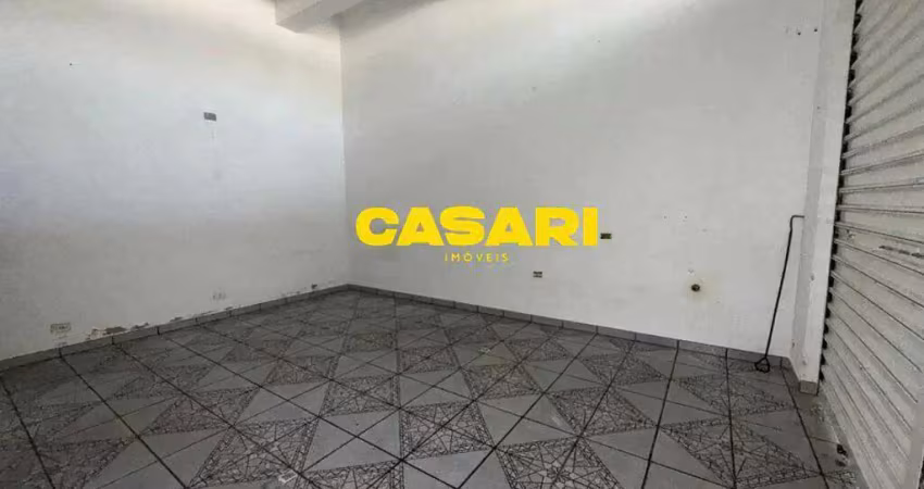 Salão comercial de 54m² para locação na vila vivaldi – são bernardo do campo