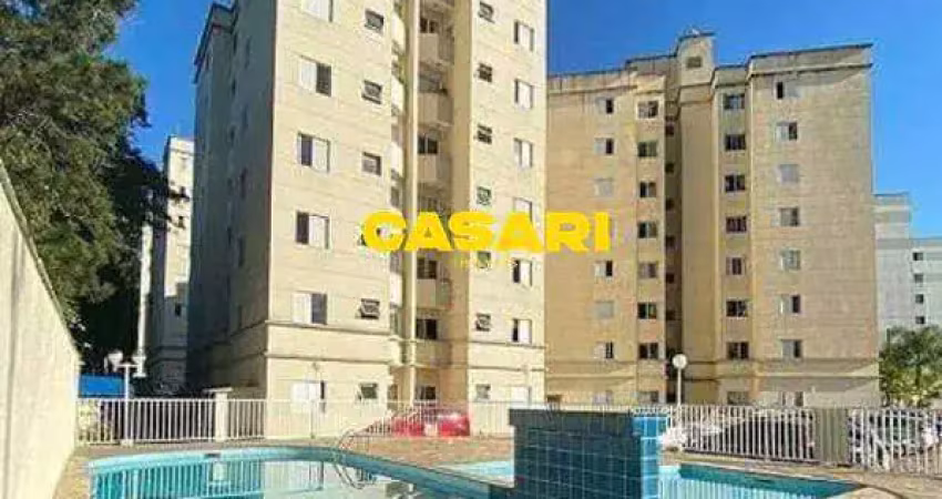 Apartamento com 2 dormitórios para alugar, 48 m² - demarchi - são bernardo do campo/sp