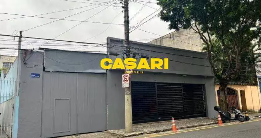 Galpão para alugar, 750 m² - fundação - são caetano do sul/sp