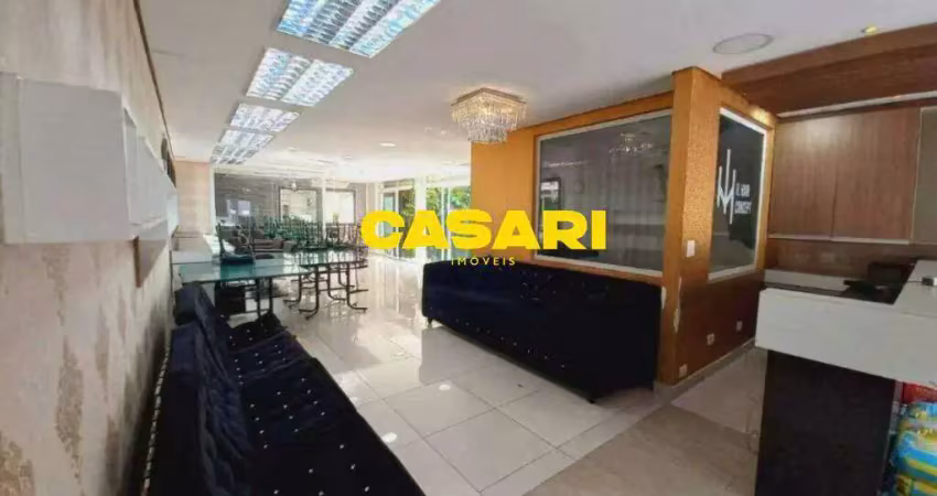 Salão comercial mobiliado para alugar no centro de são bernardo - 150m²
