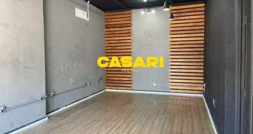 Salão comercial para alugar com 45 m² na vila gilda - santo andré/sp