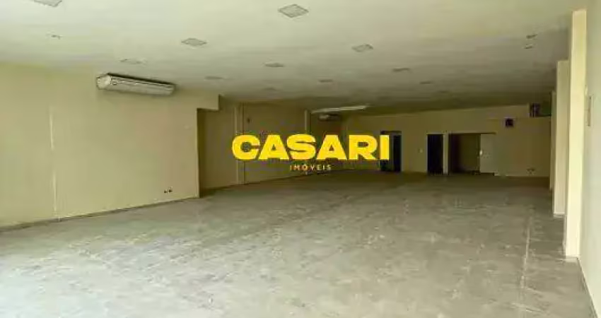 Salão comercial para alugar com 240 m² no largo do rudge ramos - são bernardo do campo