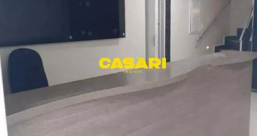 Sobrado com 3 dormitórios para alugar, 140 m² - campestre - santo andré/sp