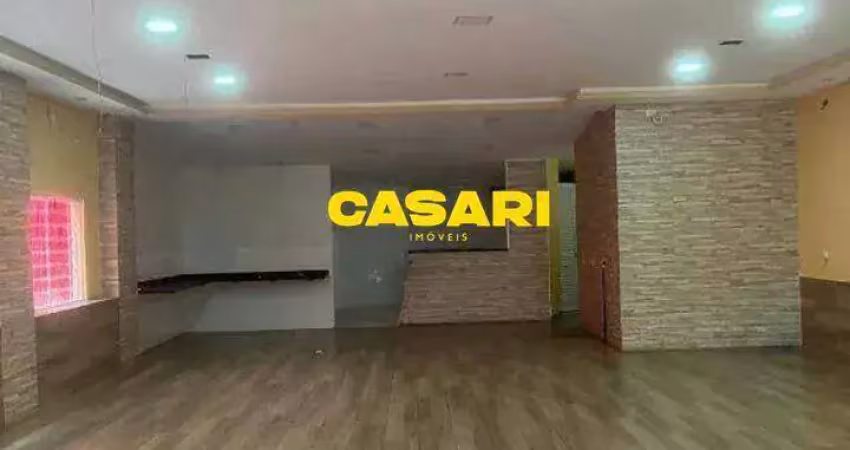 Salão comercial para alugar 250m² com vagas no jardim do mar – são bernardo do campo