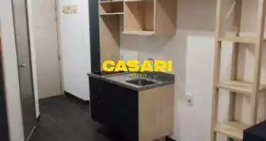 Studio mobiliado com ar-condicionado para alugar no bairro barcelona - são caetano