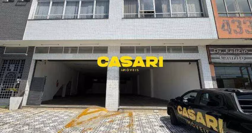 Salão comercial à venda no centro de sbc – 368m² na esquina com a rua jurubatuba
