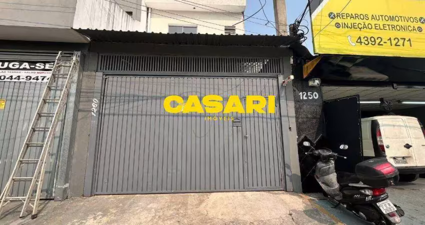 Salão para alugar, 110 m² - assunção - são bernardo do campo/sp