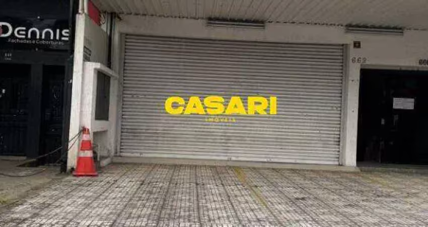 Salão comercial para alugar no planalto – 180 m² com subsolo em são bernardo do campo