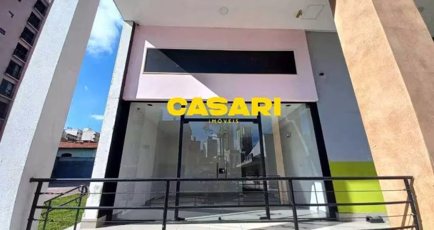 Salão para alugar, 52 m² - centro - são bernardo do campo/sp