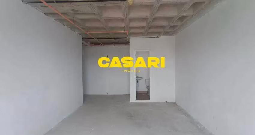 Sala para alugar, 32 m² - baeta neves - são bernardo do campo/sp