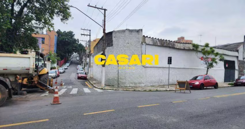 Terreno para aluguel, 347 m² - rudge ramos - são bernardo do campo/sp