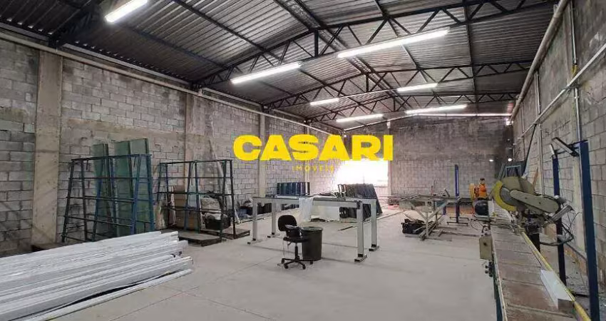 Galpão para alugar, 213 m² - jordanópolis - são bernardo do campo/sp