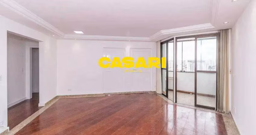 Apartamento com 3 dormitórios, 110 m² - aluguel - vila euclides - são bernardo do campo/sp