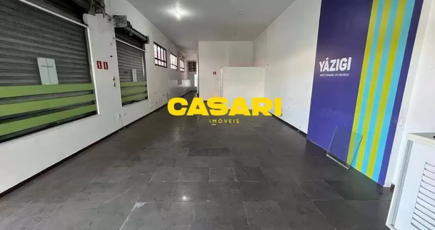 Salão comercial de 175 m² para aluguel no rudge ramos – são bernardo do campo/sp