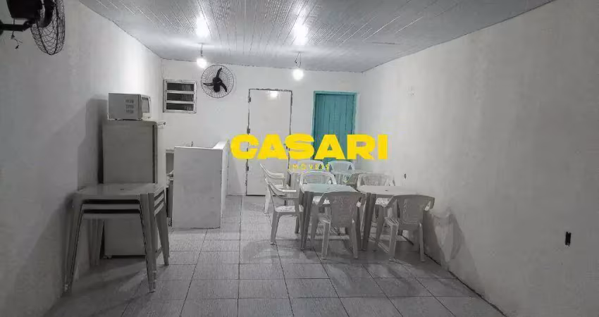 Salão para alugar, 70 m² - jardim thelma - são bernardo do campo/sp