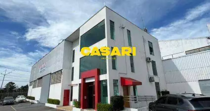 Galpão para alugar, 900 m² por r$ 45.200,01/mês - assunção - são bernardo do campo/sp
