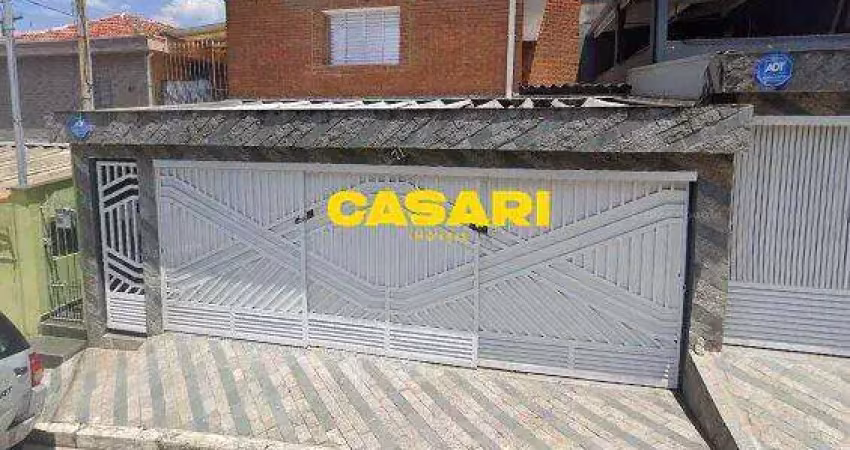 Sobrado com 3 dormitórios para alugar, 180 m² - jardim independência - são bernardo do campo/sp