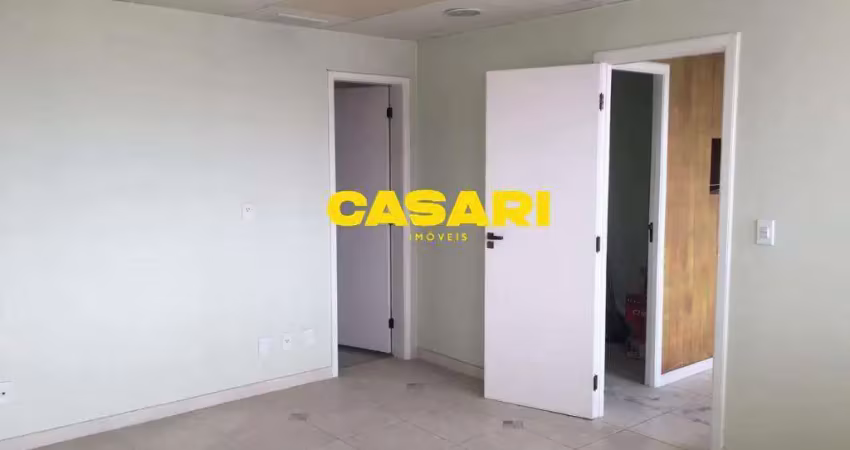 Sala para alugar, 72 m² por r$ 3.890,00/mês - paraíso - santo andré/sp