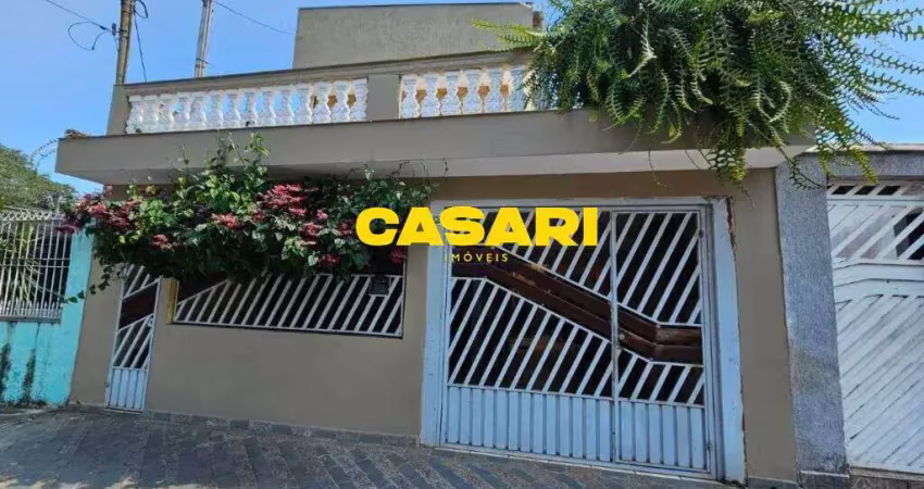 Sobrado com 3 dormitórios à venda, 140 m² - jardim monções - santo andré/sp