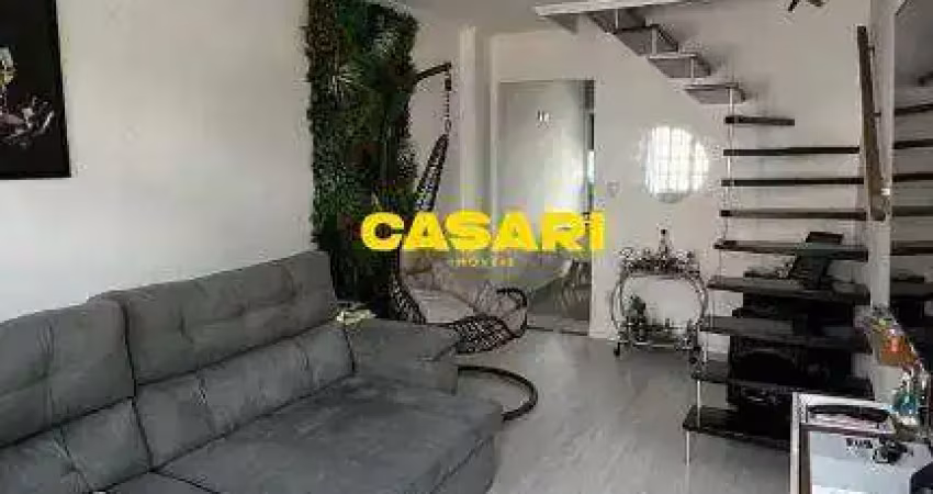 Sobrado com 2 dormitórios à venda, 80 m² por r$ 549.000,00 - jardim lauro gomes - são bernardo do campo/sp