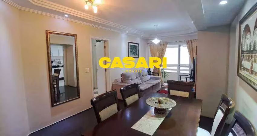 Apartamento à venda em santo andré 3 dormitórios, suíte, varanda gourmet em condomínio com lazer! 110 metros