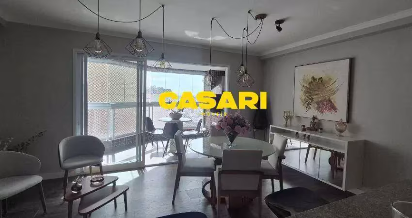 Apartamento com 3 dormitórios à venda, 93 m² - vila assunção - santo andré/sp