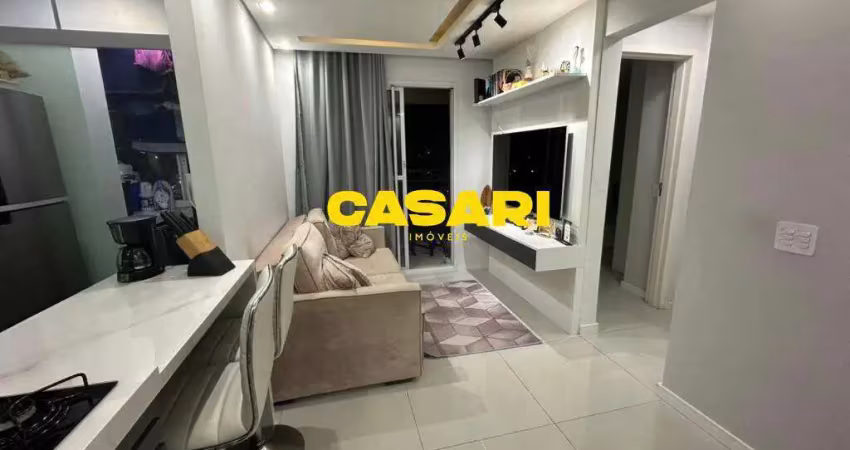 Apartamento com 2 dormitórios à venda na rua otávio marques – santo andré/sp – lazer completo