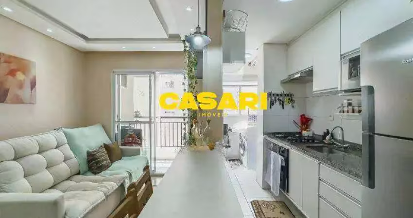 Apartamento com 2 dormitórios à venda, 56 m²- planalto - são bernardo do campo/sp