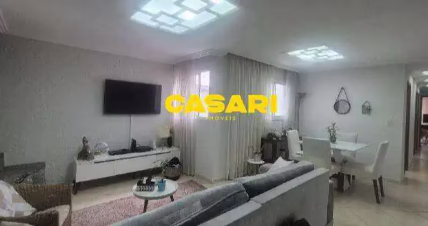 Cobertura com 3 dormitórios à venda, 180 m²- vila eldízia - santo andré/sp