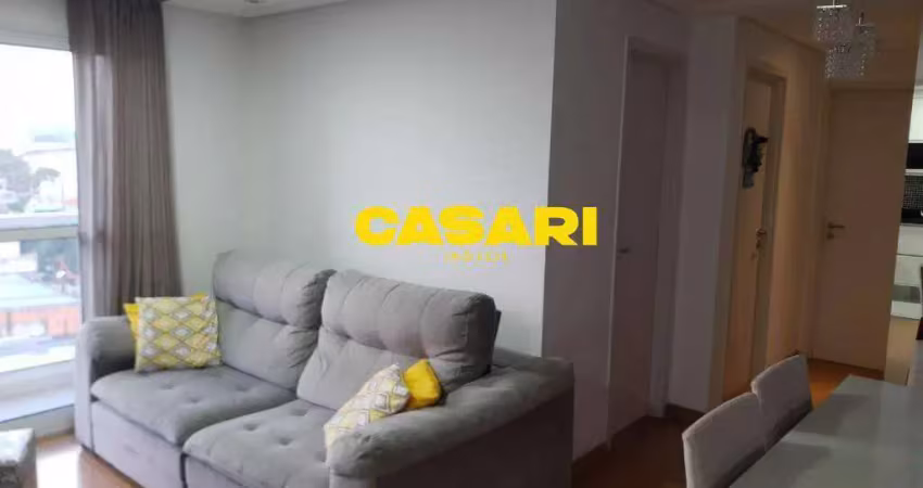 Apartamento com 2 dormitórios à venda, 59 m² - vila américa - santo andré/sp