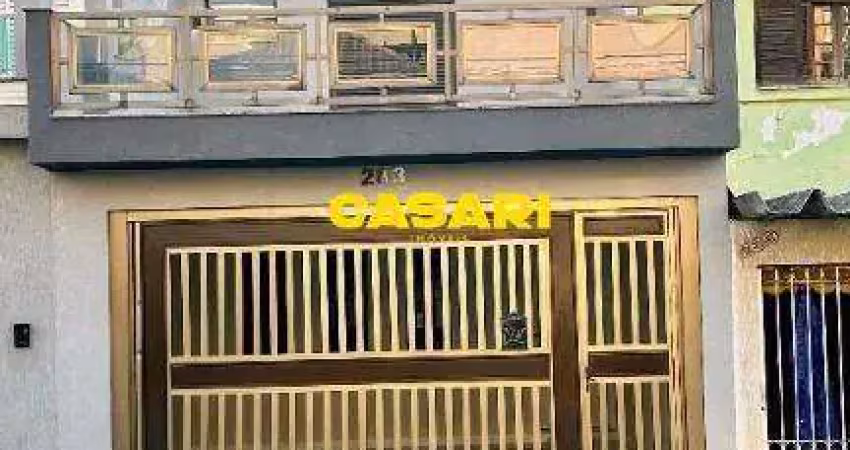Sobrado com 3 dormitórios à venda, 192 m² - vila camilópolis - santo andré/sp
