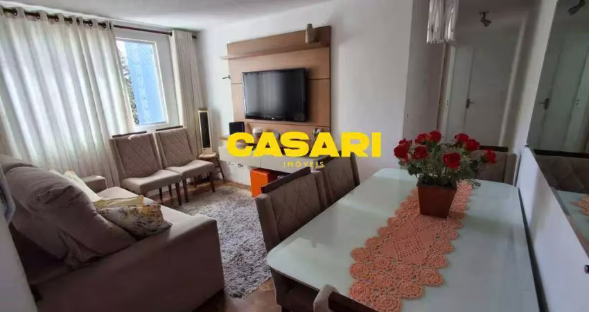 Apartamento com 2 dormitórios à venda, 56 m² - jardim irajá - são bernardo do campo/sp