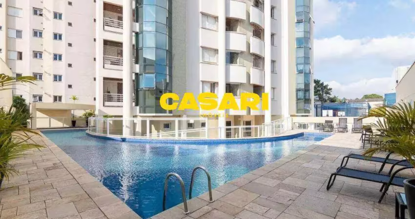 Apartamento com 3 dormitórios à venda, 121 m² - casa branca - santo andré/sp