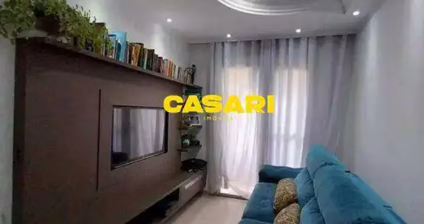 Apartamento com 2 dormitórios à venda, 57 m² - jardim irajá - são bernardo do campo/sp