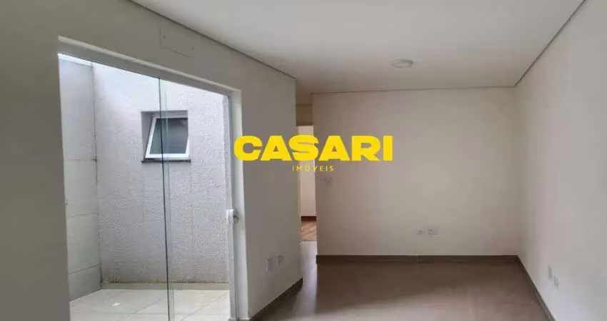 Apartamento com 2 dormitórios à venda, 50 m² - vila bastos - santo andré/sp