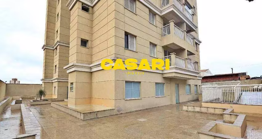 Apartamento com 3 dormitórios à venda, 77 m² - vila assunção - santo andré/sp