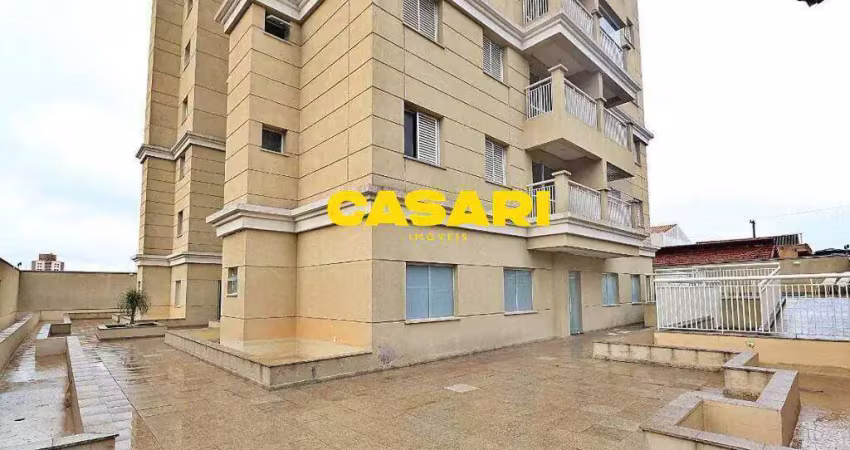 Apartamento com 3 dormitórios à venda, 77 m²- vila assunção - santo andré/sp