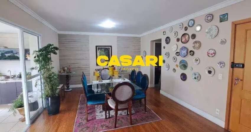 Apartamento com 3 dormitórios à venda, 156 m² - centro - são bernardo do campo/sp