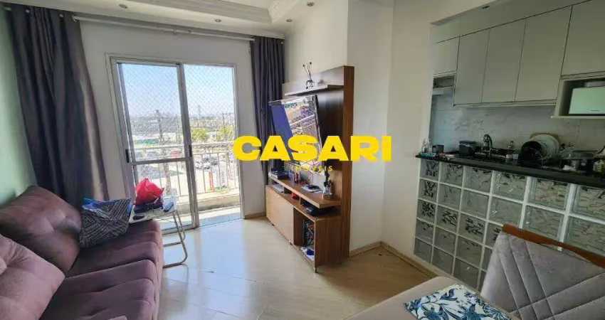 Apartamento com 2 dormitórios à venda, 56 m² - taboão - são bernardo do campo/sp