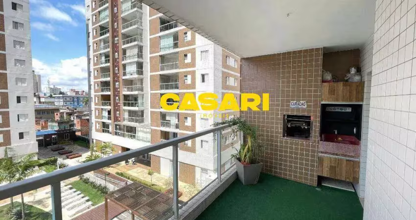 Apartamento com 3 dormitórios à venda, 93 m² - baeta neves - são bernardo do campo/sp